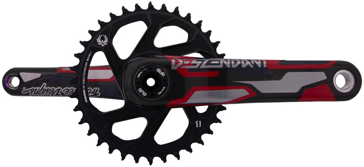 Truvativ kettenradgarnitur descendant troy lee design eagle dh crankset truv.desc.troy lee de.eagle dh dub83 36t