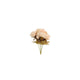 Campo paese fiore artificiale peonia crema seta h46cm