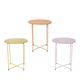 Mesa auxiliar Decoris interior hierro h48cm