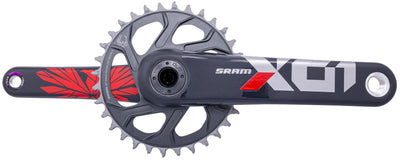 Sram kettenradgarnitur x01 eagle crankset x01 eagle 32t super boost+ 170mm