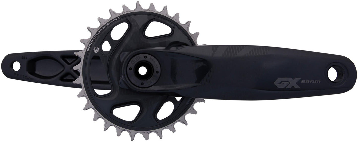 Sram kettenradgarnitur gx eagle crankset gx eagle 30t fatbike 4 165mm