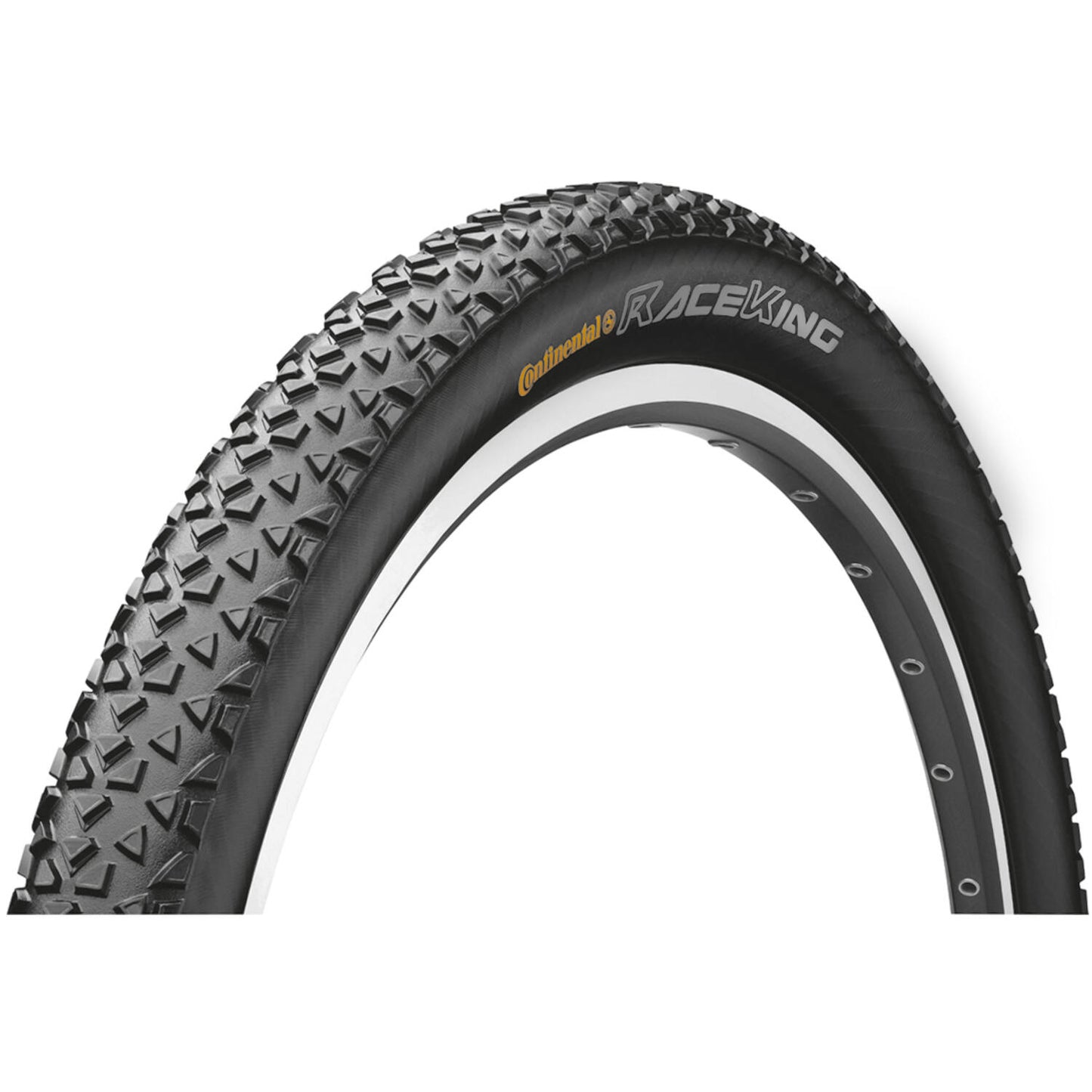 Tire di mountabike della gara Continental King - Nero