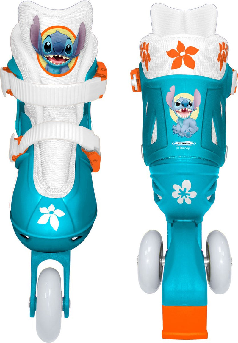 ¡Sella los primeros patines mágicos! rodillos ajustables de 3 ruedas punto disney (talla 27-30)