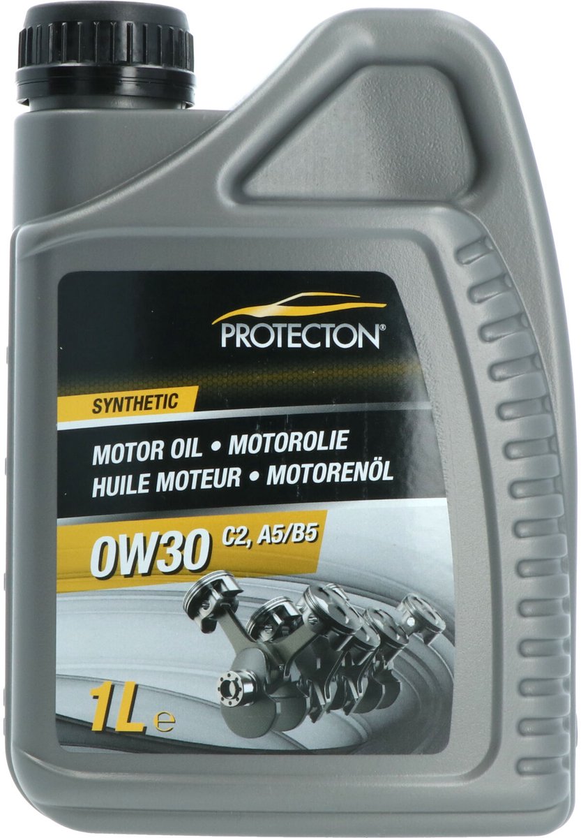 Olio motore protettivo - completamente sintetico 0w-30 c2 - lunga durata - per motori con tecnologia DPF e/o TWC - risparmio di carburante - 1 litro
