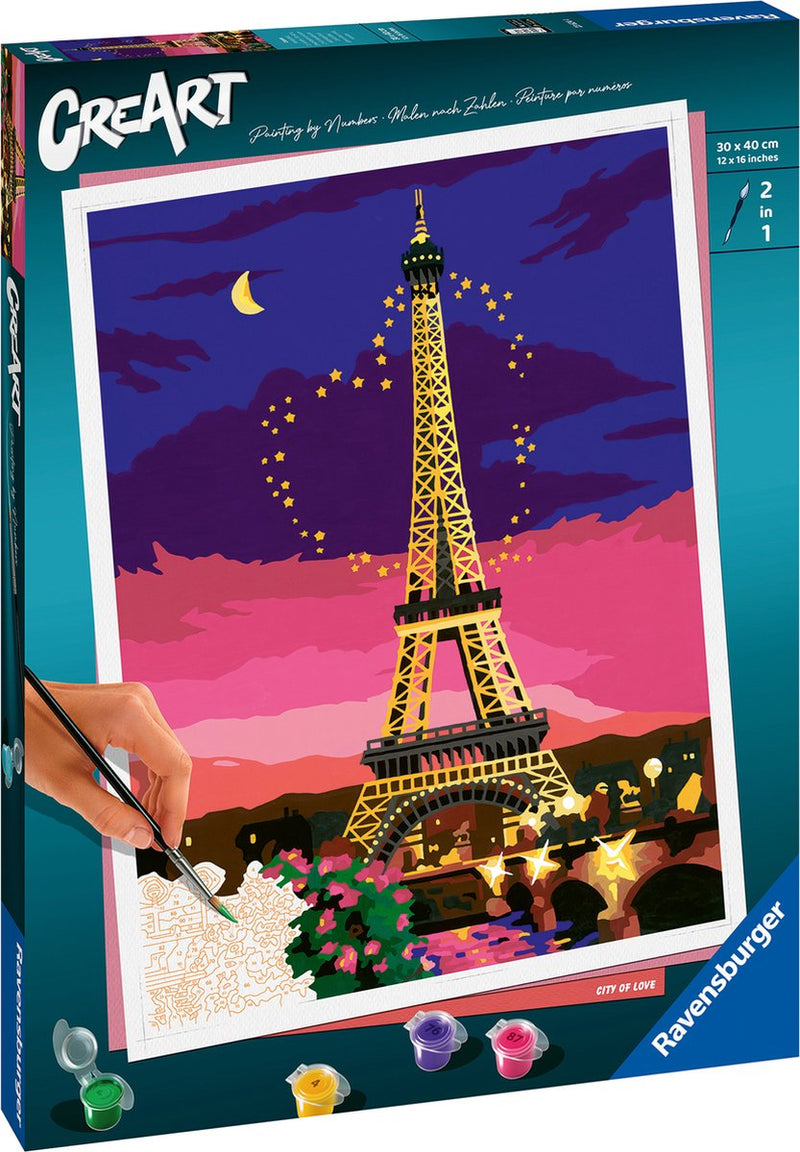 Ravensburger Creart Painting di Number of Love