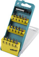 Wolfcraft - juego de puntas - 16 piezas - cruceta ranura ph pz torx - 2400000