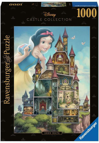 RAVENSBURGER PUZLER Disney Casles - Biancaneve, 1000 °.