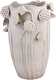 Hd collection vaas lotus aardewerk 27.5x25.5x35cm