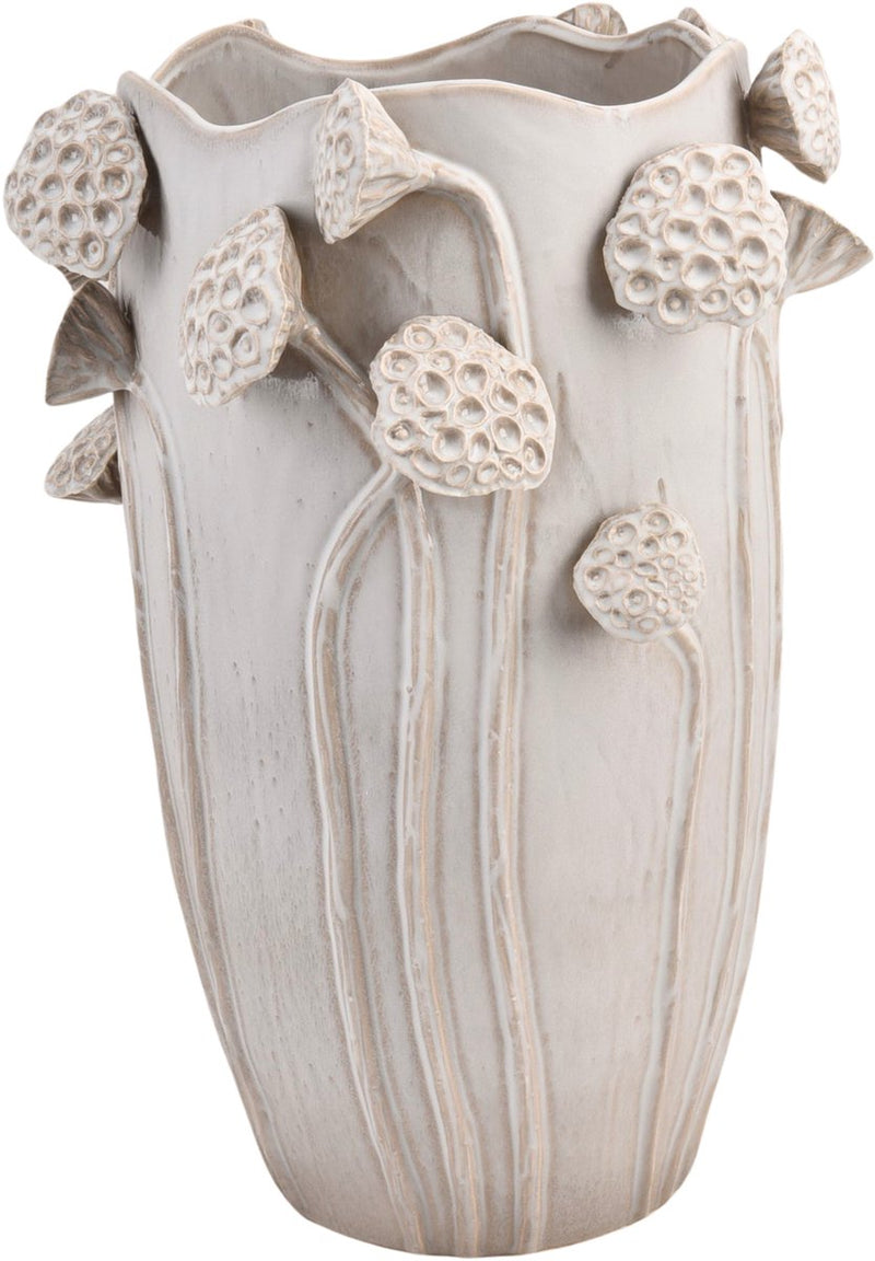 Vaso collezione HD lotus terracotta 27,5x25,5x35cm