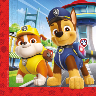 Servilleras de papel FSC PAW Patrol Rescue Heroes, 20st.