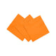 20 servilletas de papel de 3 capas 24x24 naranja | 4 piezas