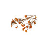 Fiore artificiale forsizia da campo in seta bronzo h92cm