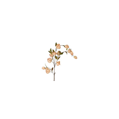 Fiore artificiale campo country physalis seta marrone h94cm