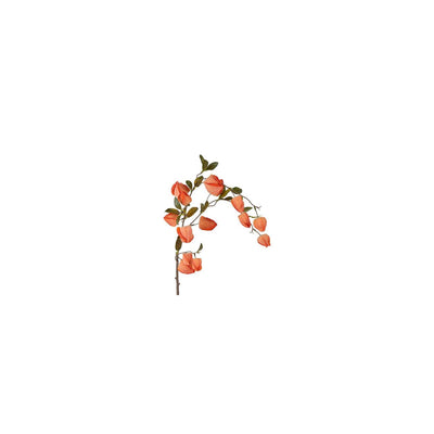 Fiore artificiale campo country physalis bronzo seta h94cm