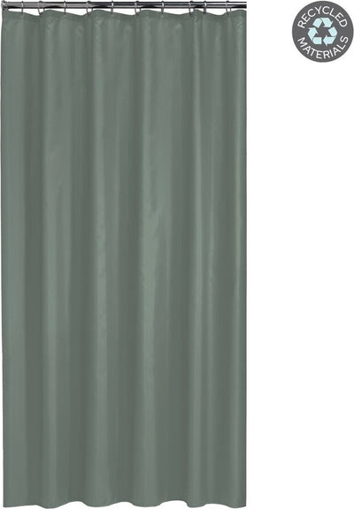 Sealskin cosima - cortina de ducha 180x200 cm - 70% peva reciclado - verde
