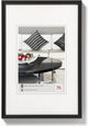 Sedia Walther - cornice per foto in alluminio - misura foto 21x29,7 cm (a4) - nera