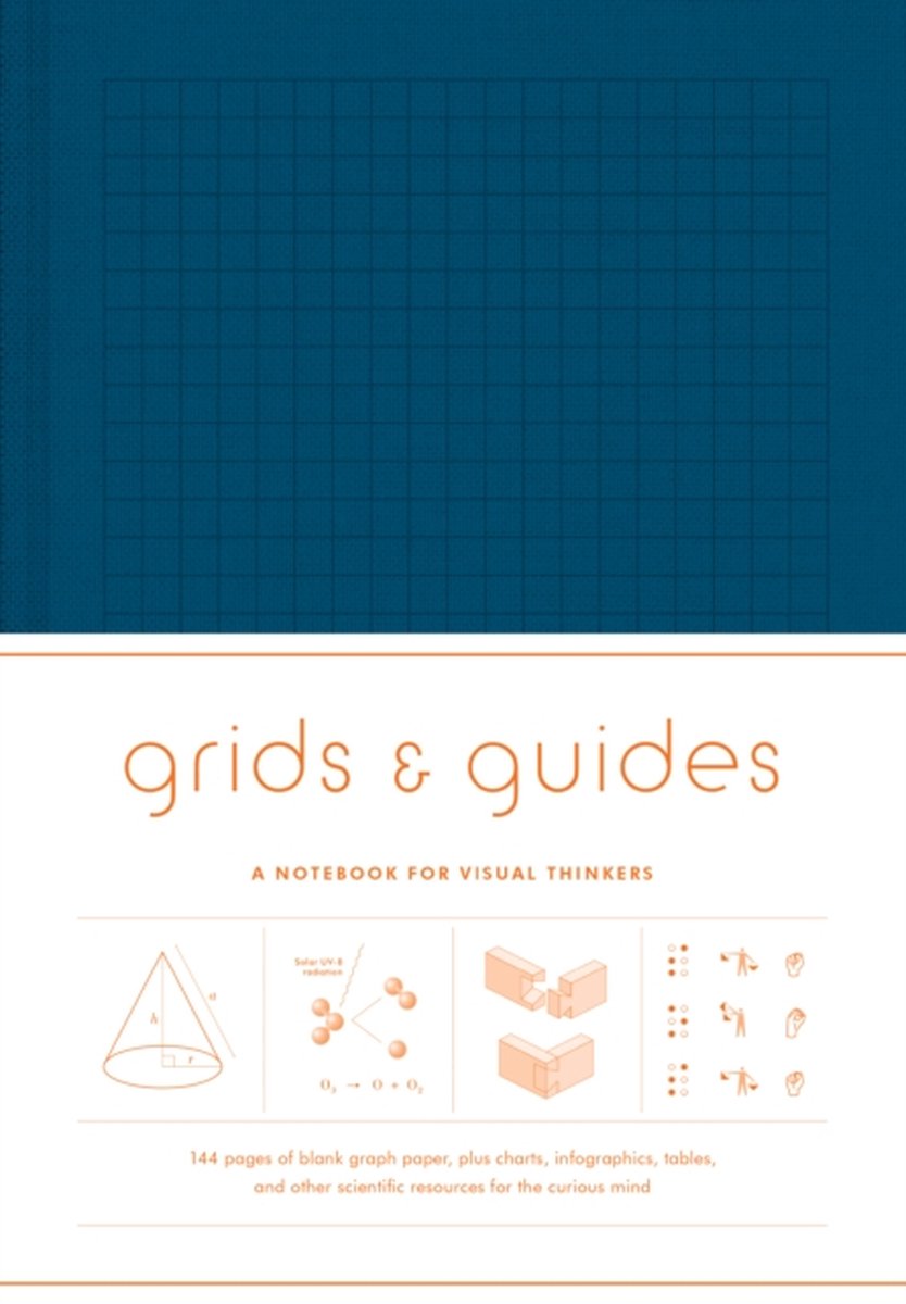 Guide alle griglie (blu): un quaderno per pensatori visivi