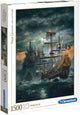 Clementoni - puzzel - 1500 stukjes - piratenschip - puzzel voor volwassenen - high quality collection
