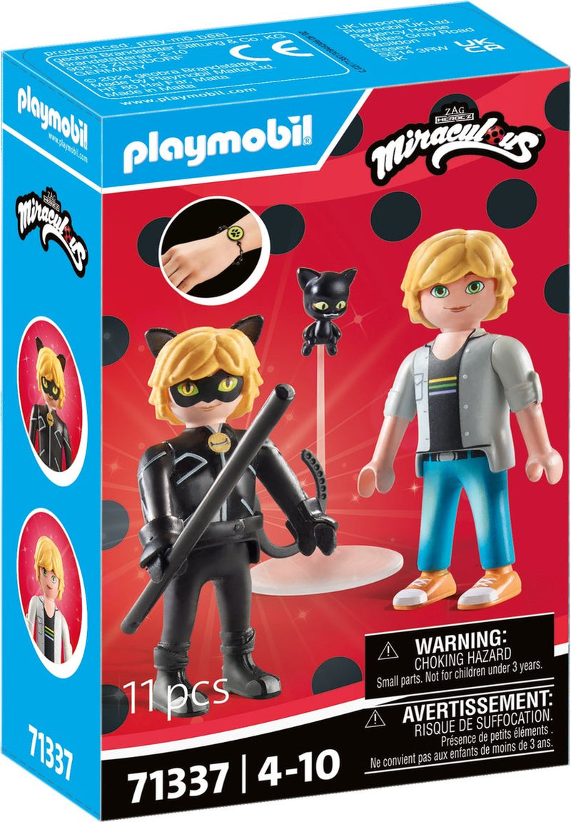 Playmobil miracoloso miracoloso: Adrien Cat Noir 71337