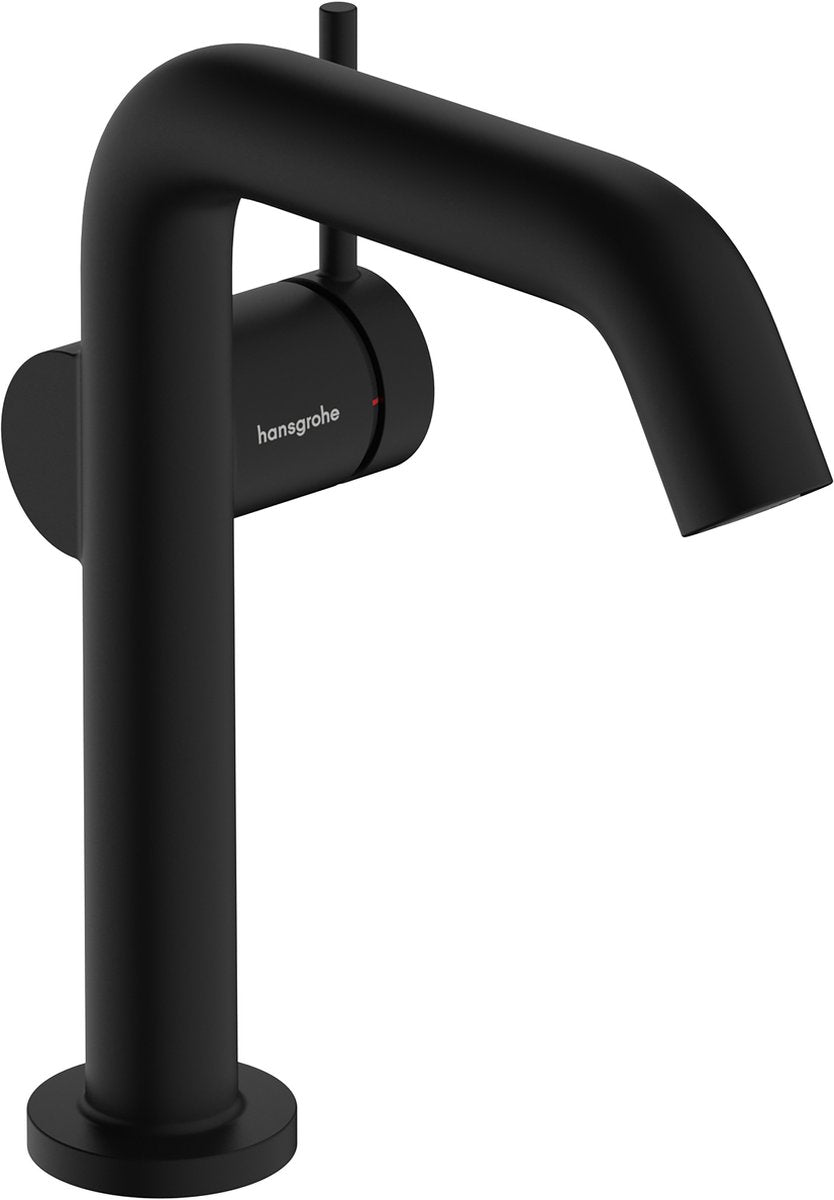 Hansgrohe tecturis s - rubinetto per lavabo - funzionamento monocomando - cool start a risparmio energetico - con tappo di scarico - dimensione 150 mm - nero opaco