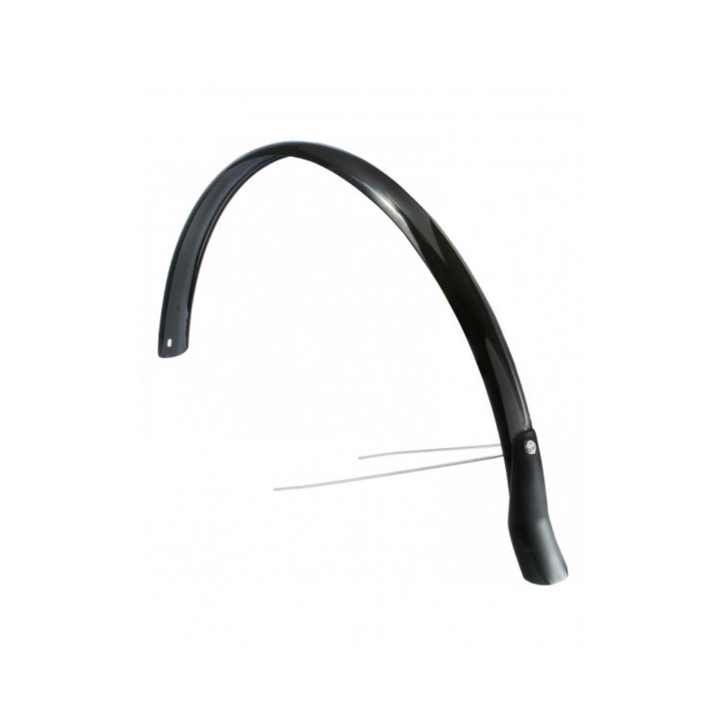 Eurofender trasero trasero 28 51 mm Shine Black