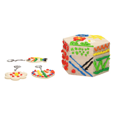 Juego de inicio de masa cremosa Paulinda, 8x30ml