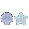 Placa Decoris cristal ø14cm concha o estrella