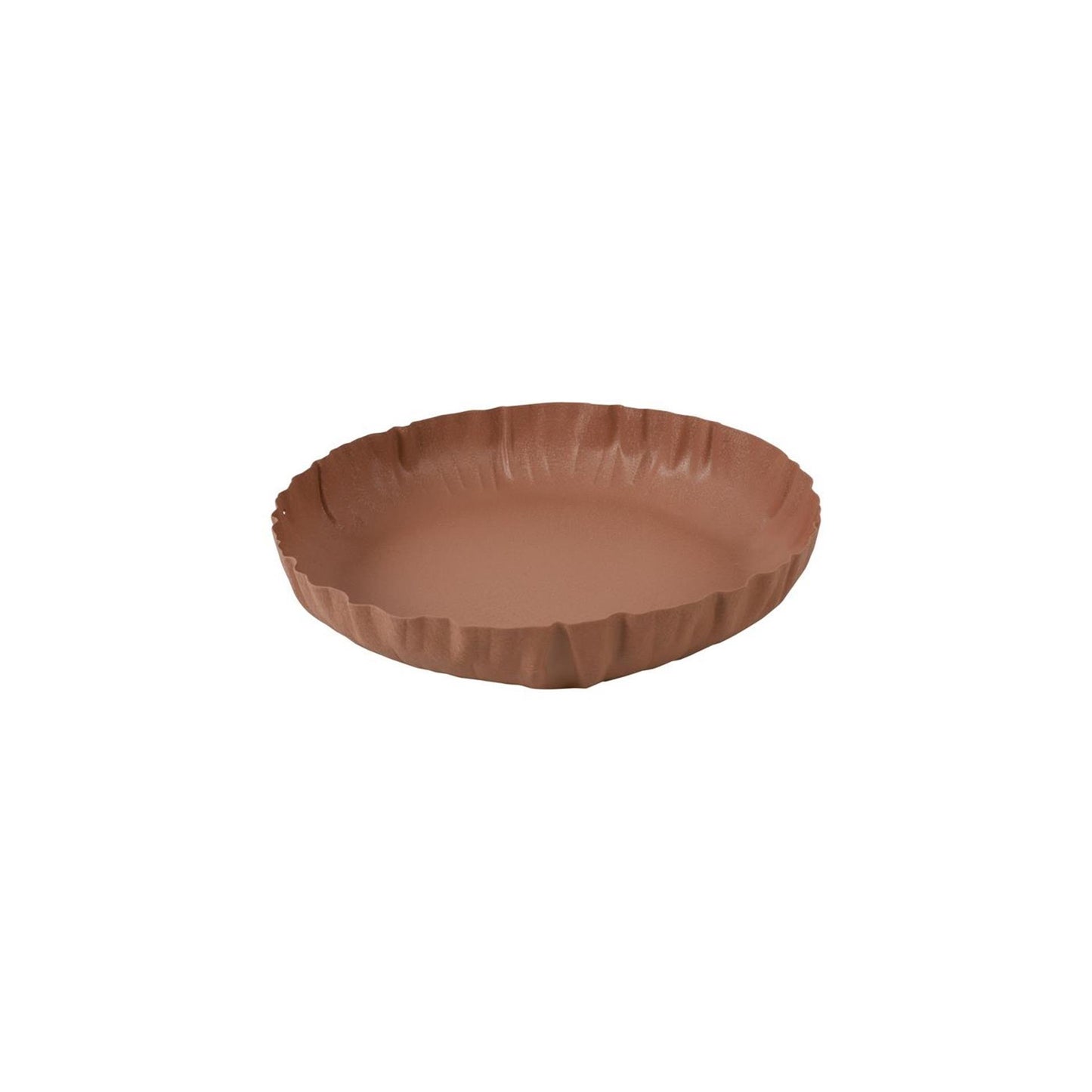 Cuenco de campo campestre dusan terra metal 30x5cm