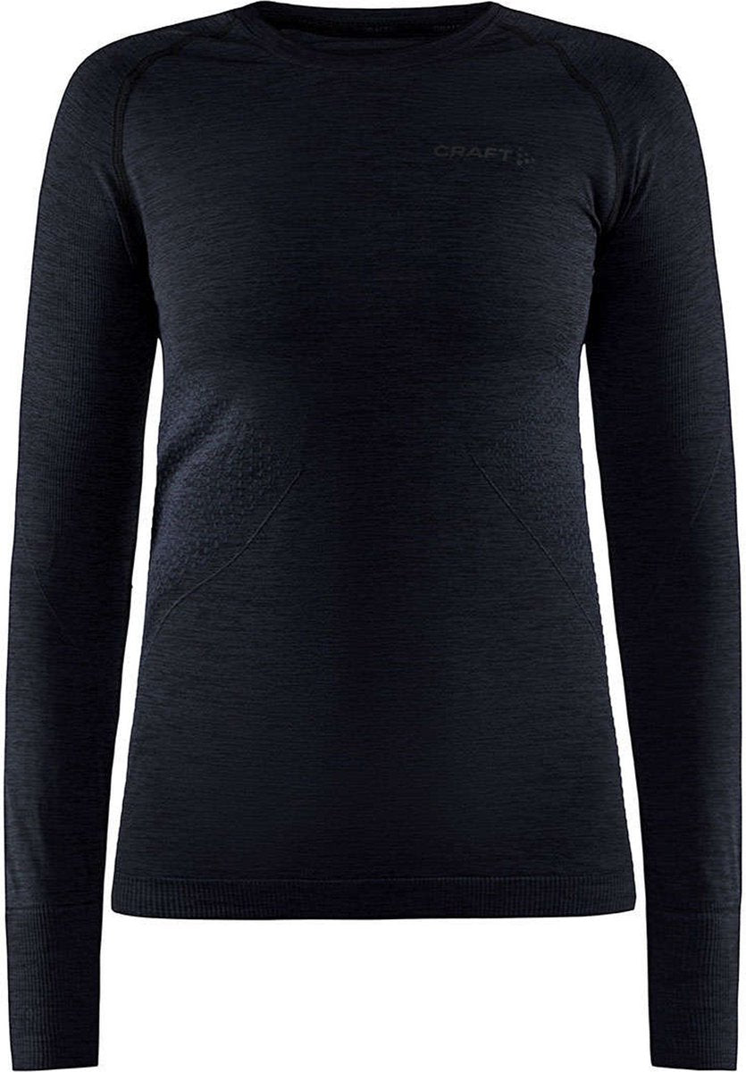 Maglia termica da donna Craft Core Dry Active Comfort LS W - nera