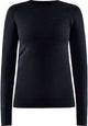 Maglia termica da donna Craft Core Dry Active Comfort LS W - nera