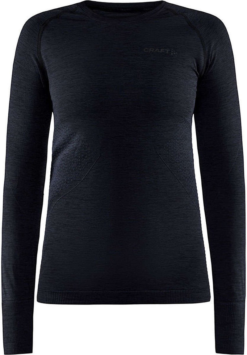 Maglia termica da donna Craft Core Dry Active Comfort LS W - nera