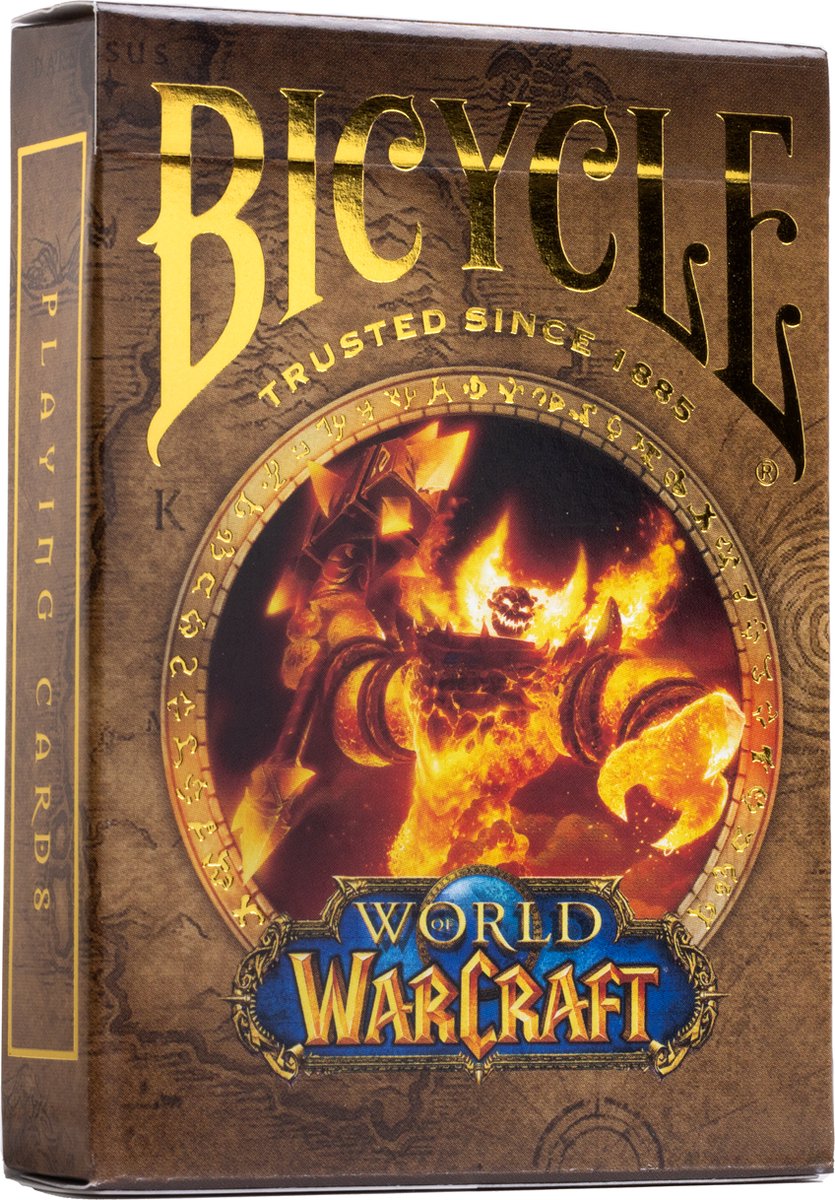 Bicycle World of Warcraft Classic - carte da gioco premium - Ultimates - Poker - Collezionabili - Articoli da gioco