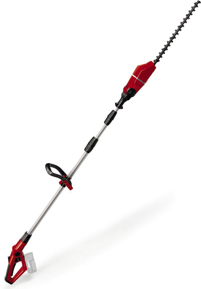 Tagliasiepi telescopico a batteria Einhell ge-hh 18 45 lit solo - power x-change - 18 v li-ion - lunghezza di taglio 40 cm - distanza tra i denti 16 mm - allungabile di 94 cm - escl. batteria e caricabatterie