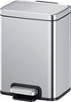 Eko - madison pedaalemmer 6 liter - stainless steel plastic - misty mat rvs - prullenbak