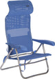 Crespo - strandstoel - al 205 - compact - blauw