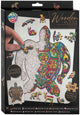 Creative Craft Group Wooden Jigsaw Puzzle Turtle, 130 °.