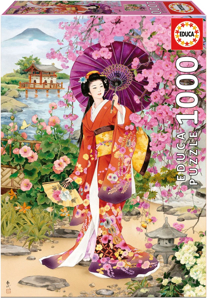 Educa - puzzel- haruyo morita - 1000 stukjes - legpuzzel volwassenen