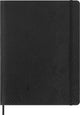 Moleskine vegea notebook boa xl (18x25cm) copertina morbida a righe - nero (scatola)