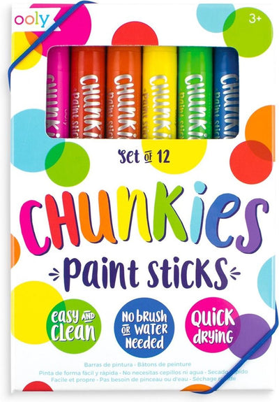 Ooly - Chunkies - Pennarelli a vernice - Set classico - Set da 12 pezzi