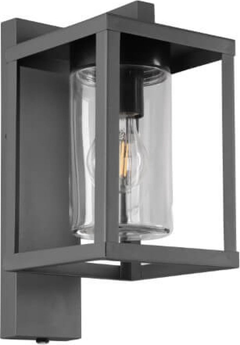 Trio lunga - lámpara de pared - antracita - excl. 1x e27 4w - iluminación exterior - ip44