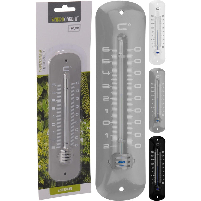 Termometro da giardino professionale in metallo 19 cm