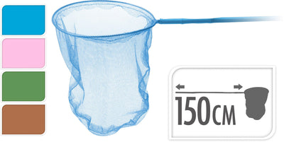 Red de pesca mariposa mariposa bambú 150cm