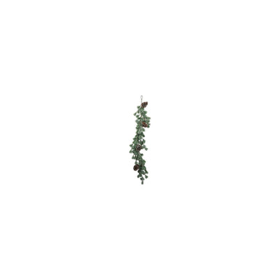 Country field countryfield guirlande pinus parviflora grijsgroen zijde 21,9x27,9x15,2cm