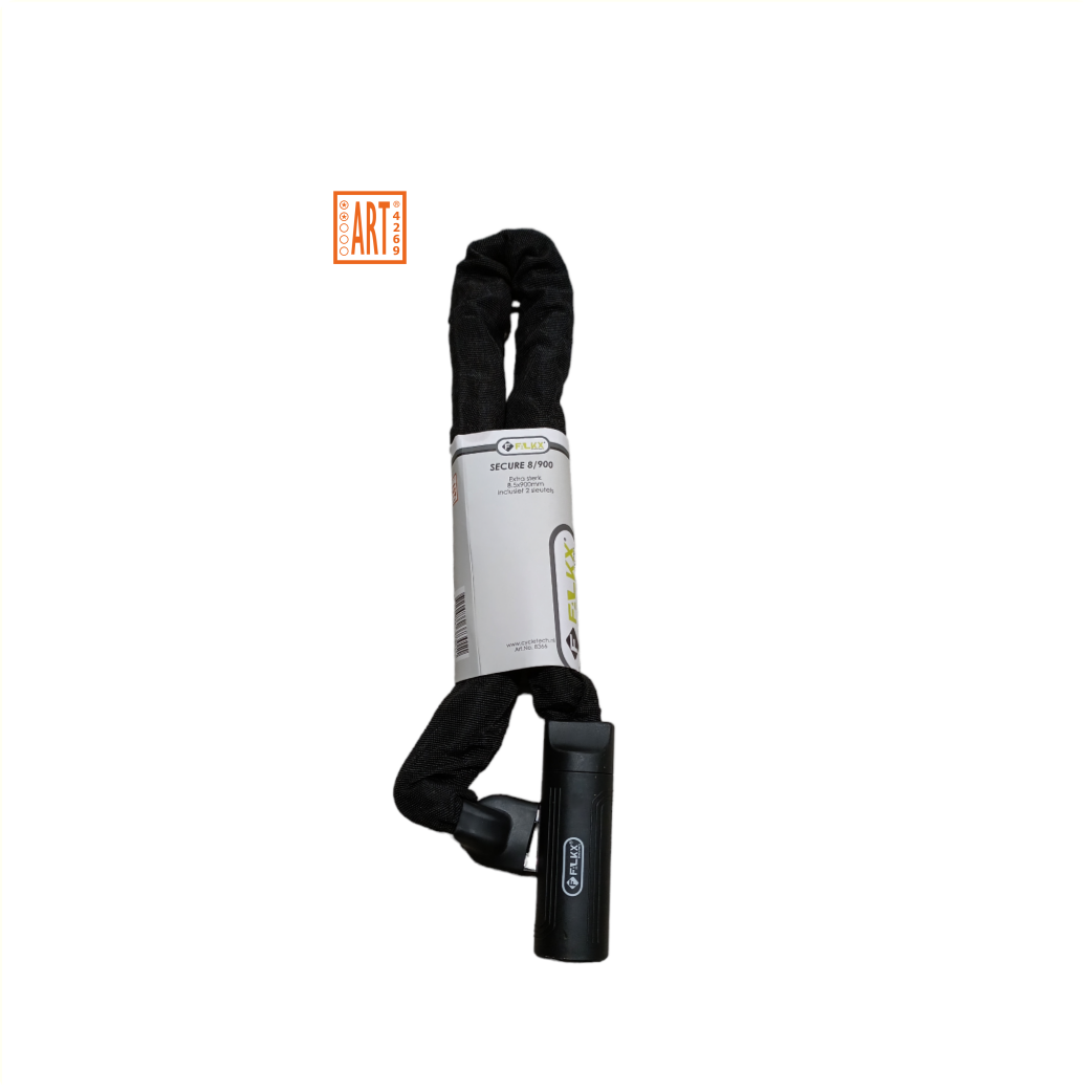 Falkx Falkx Secure 8 900 Lock de cadena Arte negro **