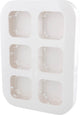 Legrand forix opbouw workstation - 6-voudig - voor alle forix ip2 sokkels - wit