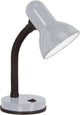 Eglo basic 1 tafellamp bureaulamp - e27(excl) - 30 cm - zilver grijs