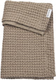 Coperta per culla in cotone waffle Meyco - tortora - 75x100 cm - 1.0 tog
