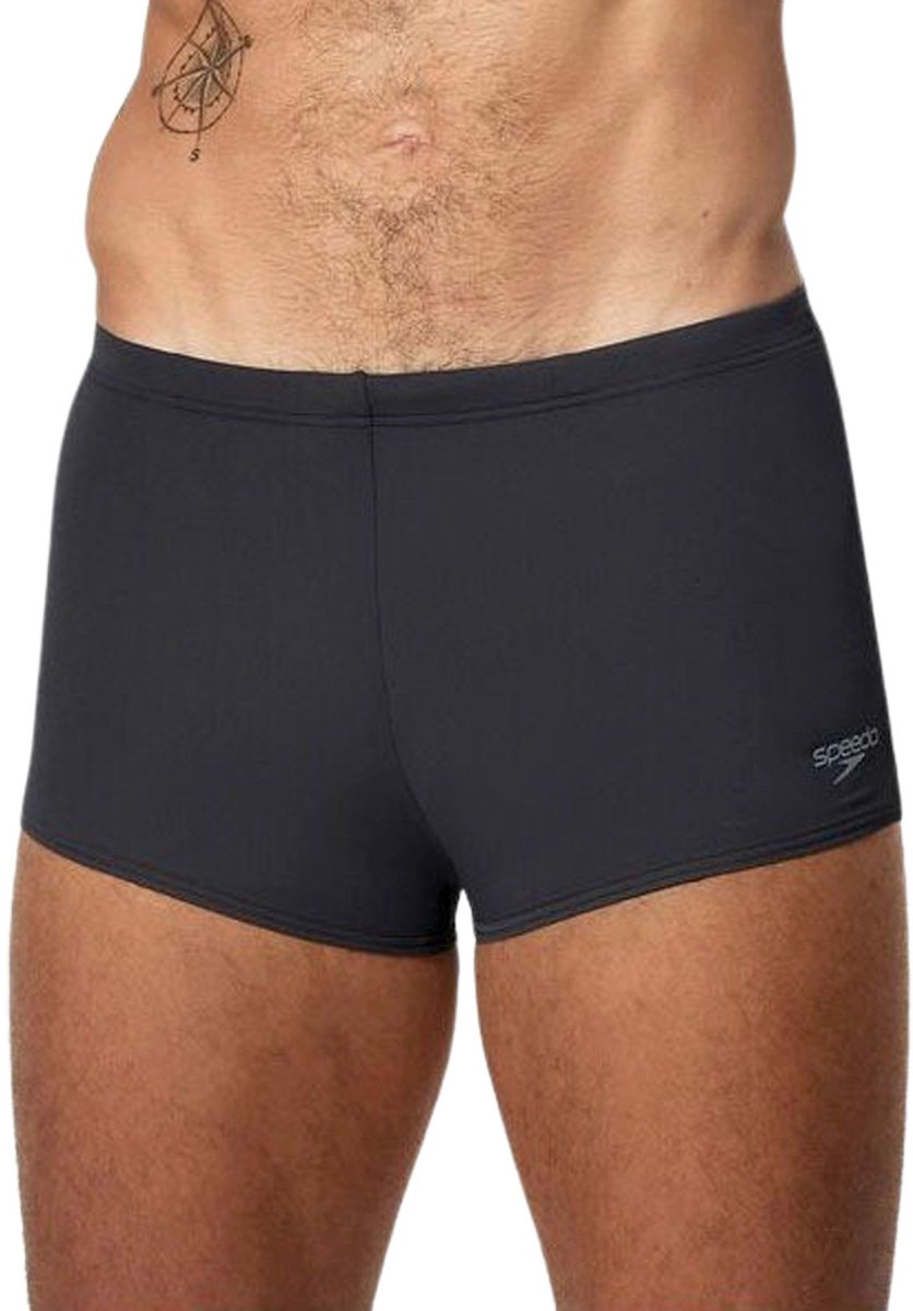 Speedo hyperboom aquashort Bañador deportivo para hombre - negro gris