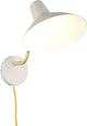 Trio traveller - lámpara de pared - gris cálido - excl. 1x e27 4 w - interruptor de cable - flexible - montaje en pared - flex - conectar
