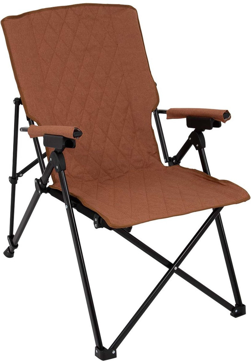 Bo-camp - industrial - silla plegable - stanwix - 4 posiciones - arcilla